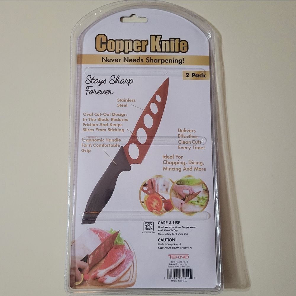 Copper Knife 2 Pack - Picture 3 of 5